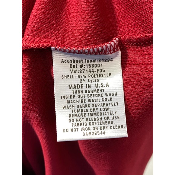 FootJoy ProDry Performance Long Sleeve Mock Golf Shirt XL Merril Lynch Logo - Picture 10 of 10